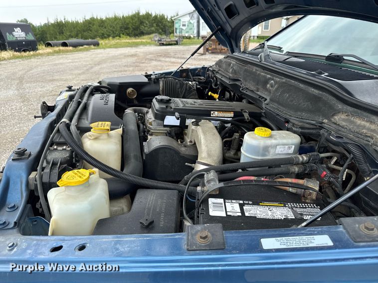 image for item DV2744 2003 Dodge Ram 2500 SLT Quad Cab pickup truck