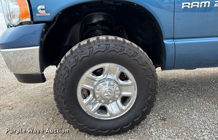 image for item DV2744 2003 Dodge Ram 2500 SLT Quad Cab pickup truck