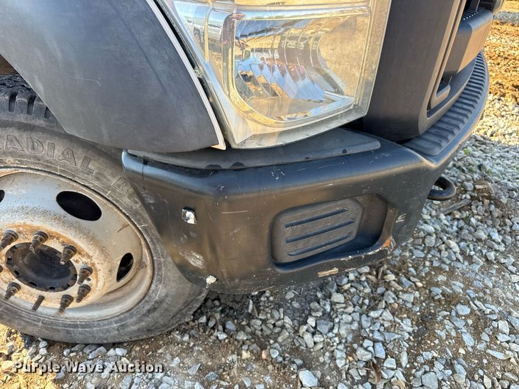 image for item DV4050 2012 Ford F450 Super Duty XL Crew Cab flatbed truck