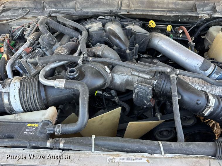 image for item DV4050 2012 Ford F450 Super Duty XL Crew Cab flatbed truck