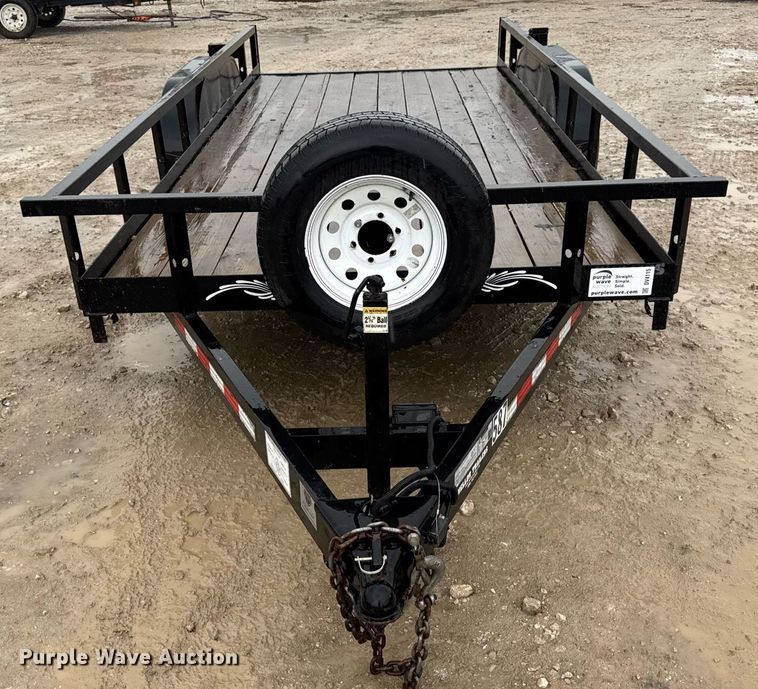 image for item DV4115 2016 Trailerman utility trailer