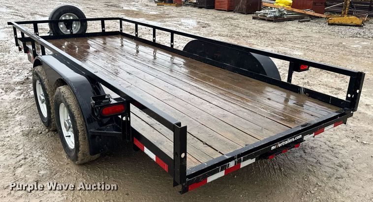 image for item DV4115 2016 Trailerman utility trailer