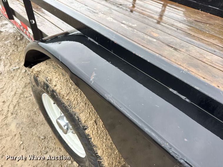 image for item DV4115 2016 Trailerman utility trailer