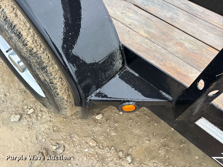 image for item DV4115 2016 Trailerman utility trailer