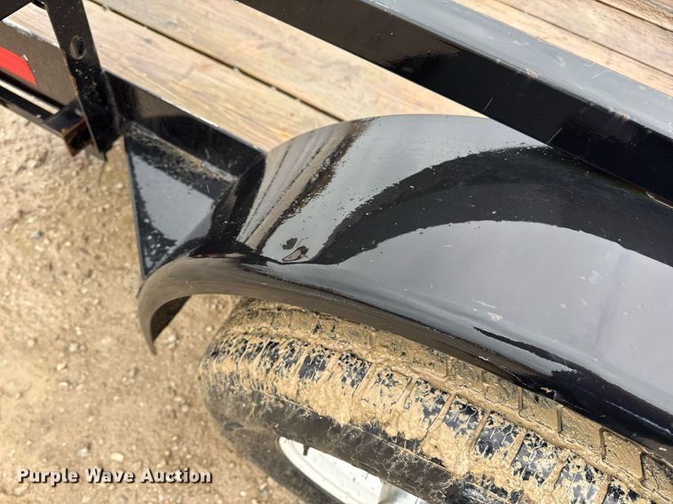 image for item DV4115 2016 Trailerman utility trailer