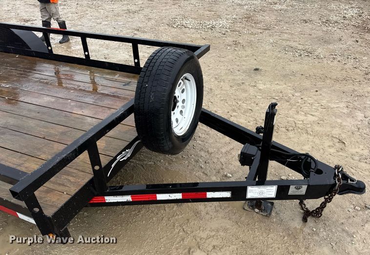 image for item DV4115 2016 Trailerman utility trailer