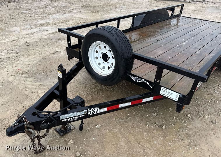 image for item DV4115 2016 Trailerman utility trailer