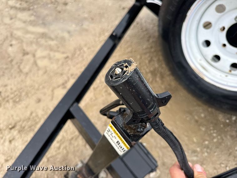 image for item DV4115 2016 Trailerman utility trailer