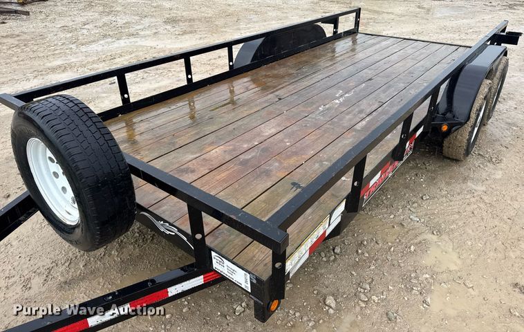 image for item DV4115 2016 Trailerman utility trailer