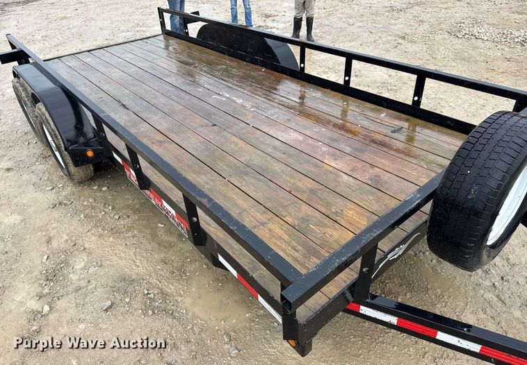 image for item DV4115 2016 Trailerman utility trailer