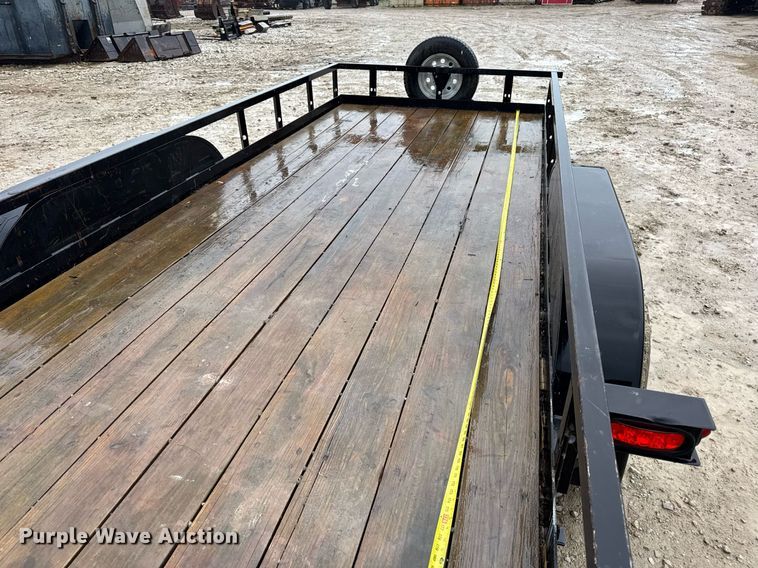 image for item DV4115 2016 Trailerman utility trailer