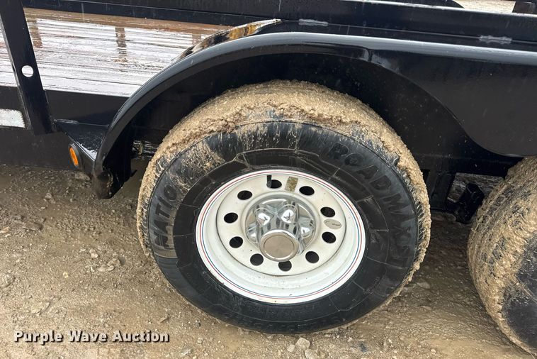 image for item DV4115 2016 Trailerman utility trailer