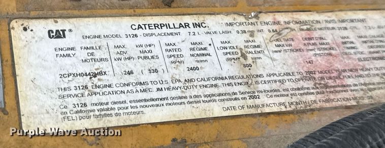 image for item DV4137 2003 Freightliner FS65 school bus