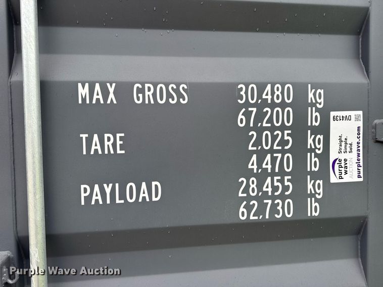 image for item DV4139 2024 CF20C-128B-LW shipping container