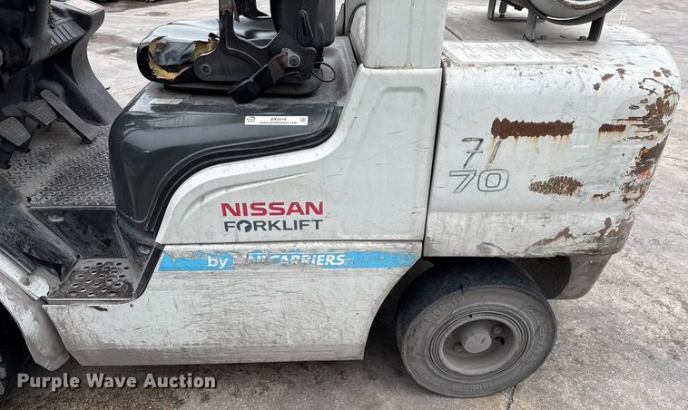 image for item DX5516 2015 Nissan PF70 forklift