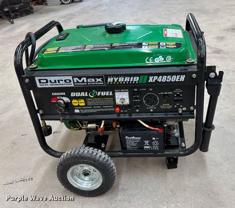 image for item DY0084 DuroMax XP4850EH Hybrid Elite generator