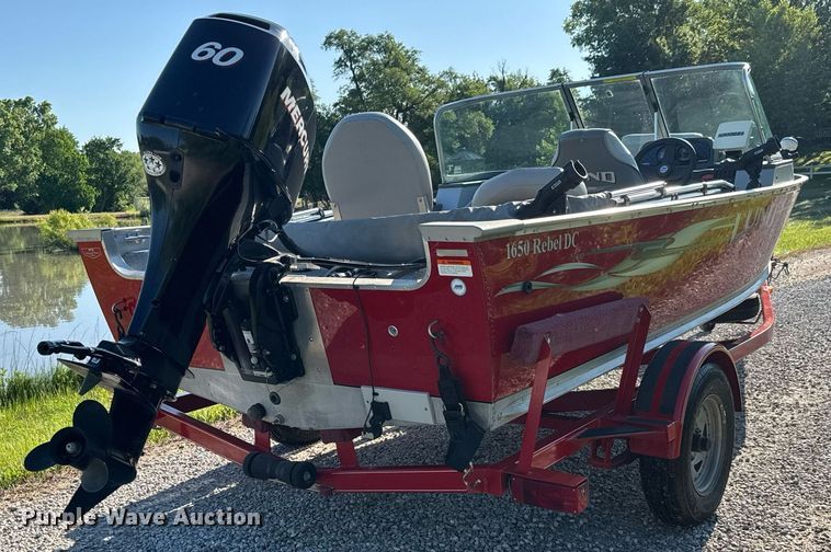 image for item DY0133 2006 Lund 1650 Rebel DC boat