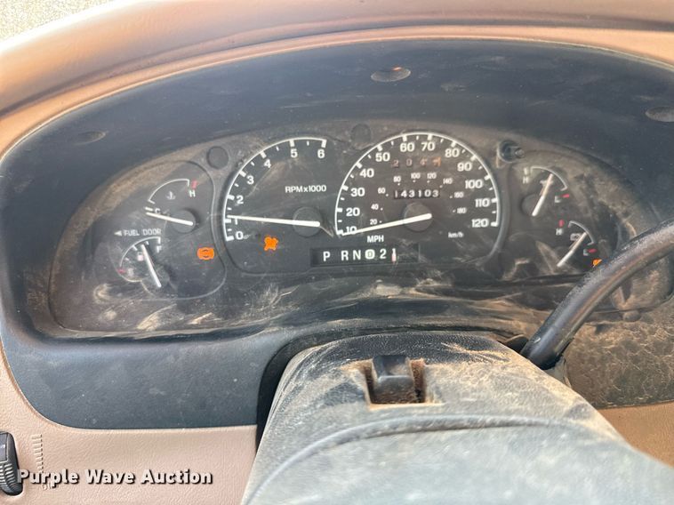 image for item DY0188 1999 Ford Ranger SuperCab pickup truck