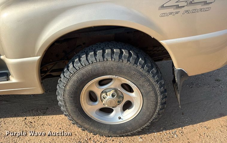 image for item DY0188 1999 Ford Ranger SuperCab pickup truck