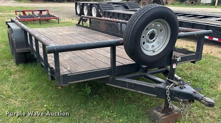 image for item DY0513 2015 D&F Distributing 83X18TA utility trailer