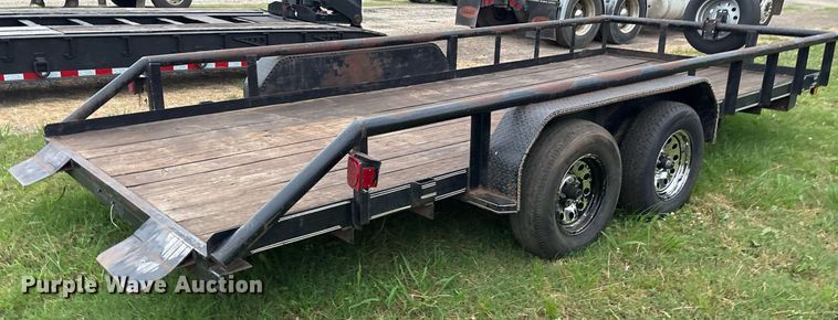 image for item DY0513 2015 D&F Distributing 83X18TA utility trailer
