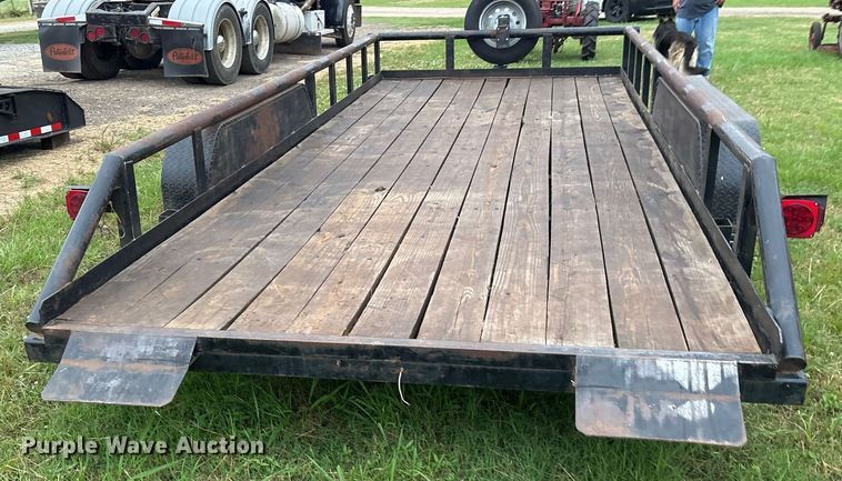 image for item DY0513 2015 D&F Distributing 83X18TA utility trailer