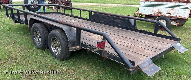 image for item DY0513 2015 D&F Distributing 83X18TA utility trailer