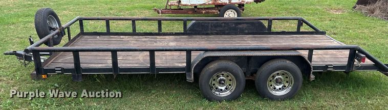 image for item DY0513 2015 D&F Distributing 83X18TA utility trailer