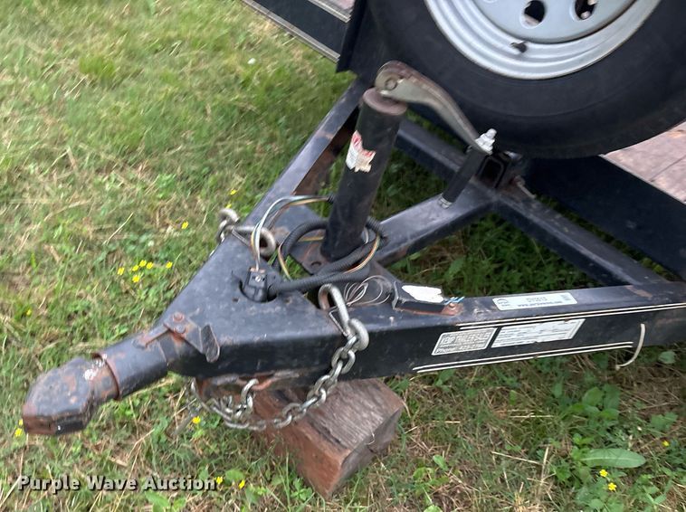 image for item DY0513 2015 D&F Distributing 83X18TA utility trailer