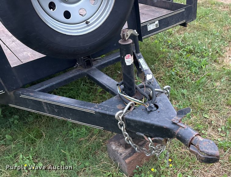 image for item DY0513 2015 D&F Distributing 83X18TA utility trailer