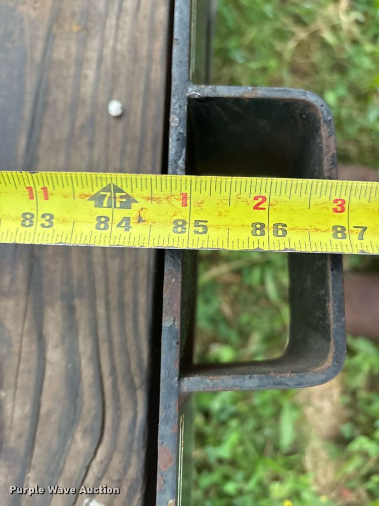 image for item DY0513 2015 D&F Distributing 83X18TA utility trailer