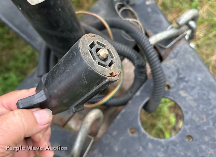 image for item DY0513 2015 D&F Distributing 83X18TA utility trailer