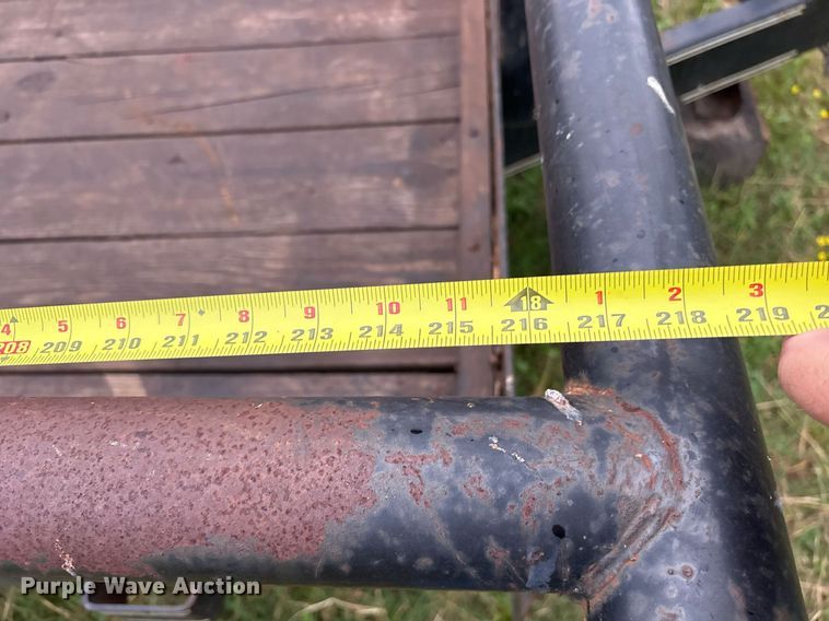 image for item DY0513 2015 D&F Distributing 83X18TA utility trailer