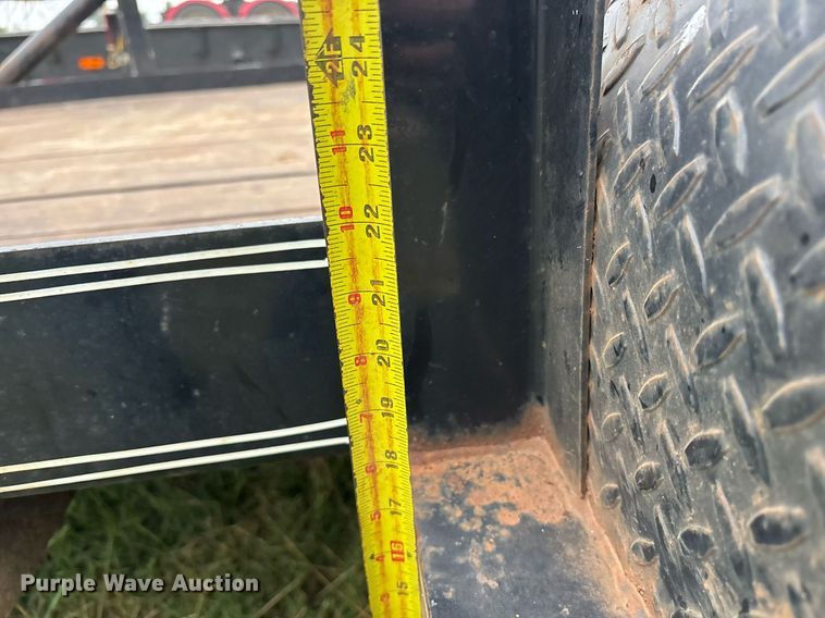 image for item DY0513 2015 D&F Distributing 83X18TA utility trailer