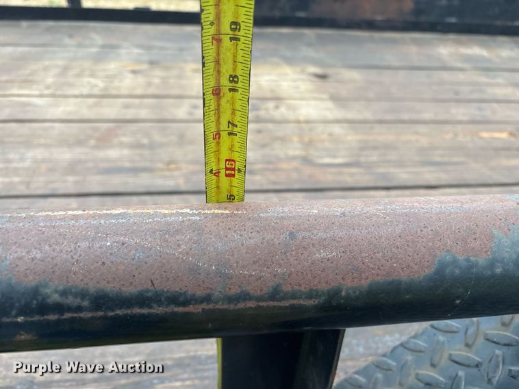 image for item DY0513 2015 D&F Distributing 83X18TA utility trailer