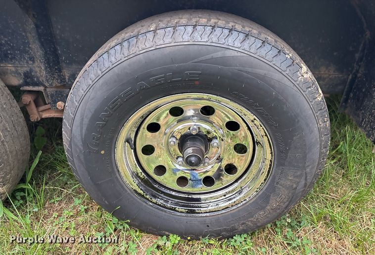 image for item DY0513 2015 D&F Distributing 83X18TA utility trailer