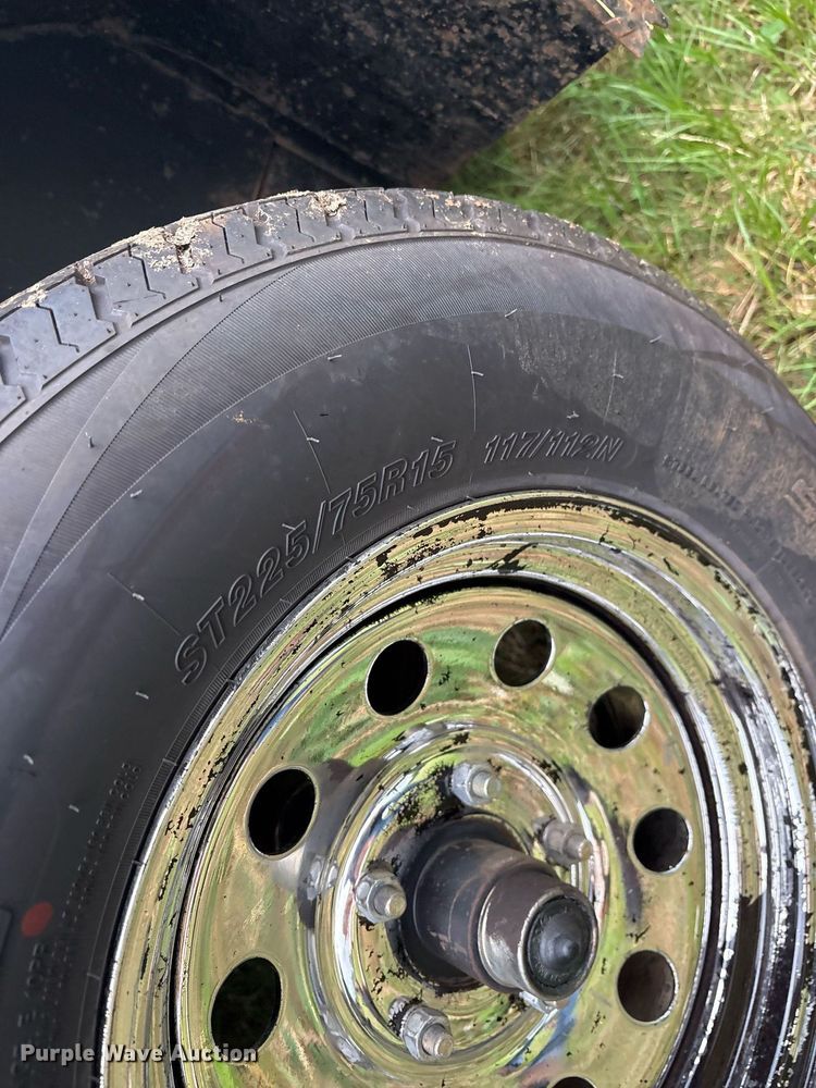 image for item DY0513 2015 D&F Distributing 83X18TA utility trailer