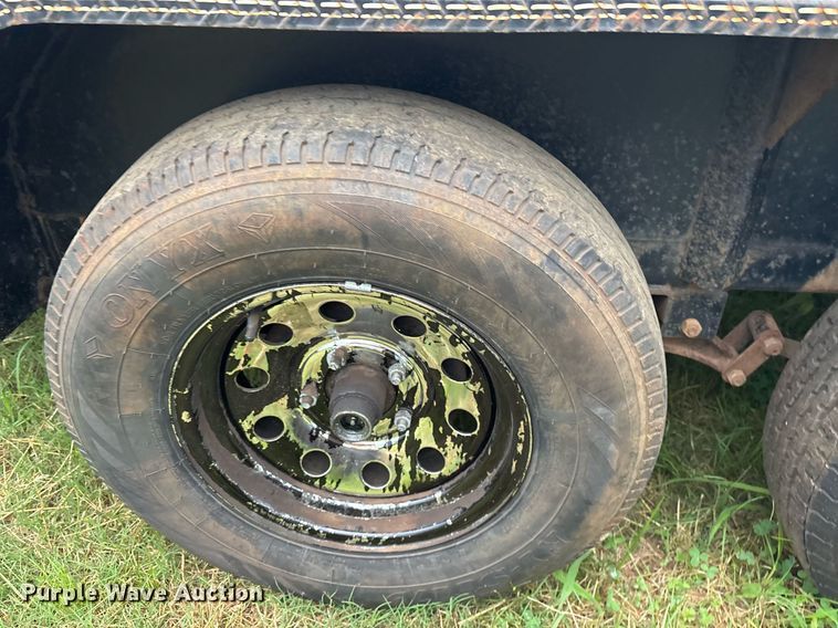 image for item DY0513 2015 D&F Distributing 83X18TA utility trailer