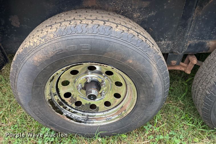 image for item DY0513 2015 D&F Distributing 83X18TA utility trailer