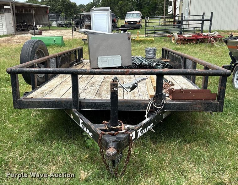 image for item DY0591 2018 Texline 8316SF-16 utility trailer