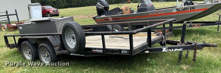 image for item DY0591 2018 Texline 8316SF-16 utility trailer