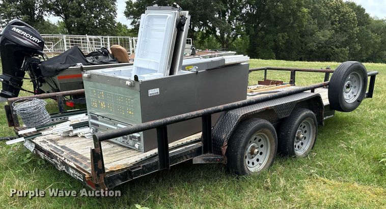 image for item DY0591 2018 Texline 8316SF-16 utility trailer