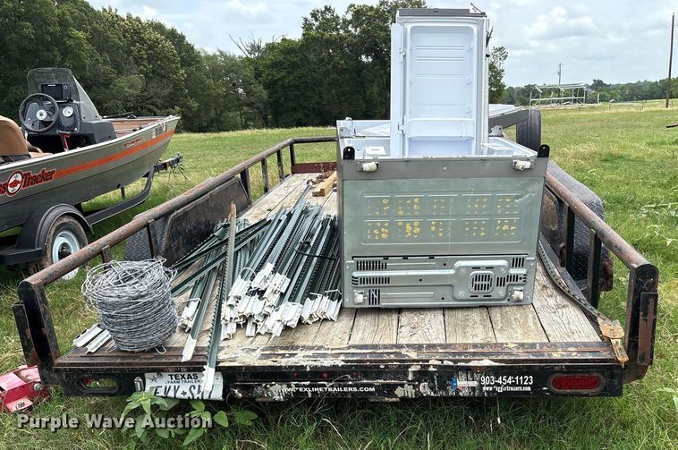 image for item DY0591 2018 Texline 8316SF-16 utility trailer