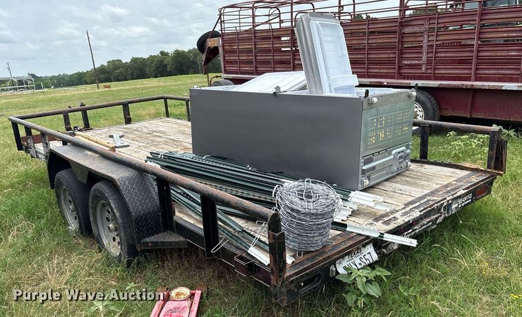 image for item DY0591 2018 Texline 8316SF-16 utility trailer