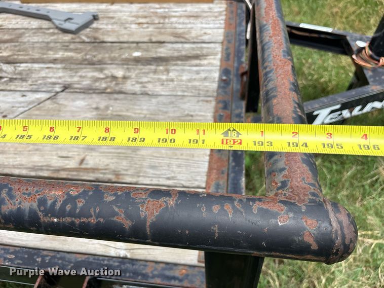 image for item DY0591 2018 Texline 8316SF-16 utility trailer