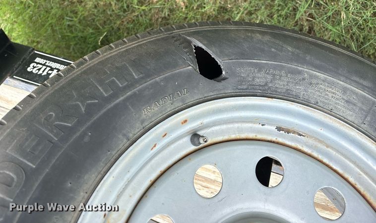 image for item DY0591 2018 Texline 8316SF-16 utility trailer