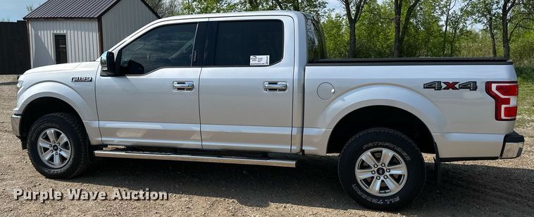 image for item EB2597 2019 Ford F150 XLT SuperCrew pickup truck