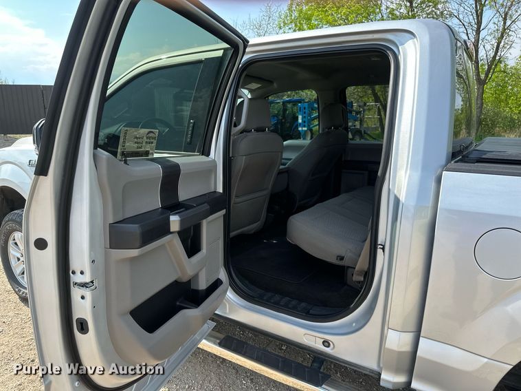 image for item EB2597 2019 Ford F150 XLT SuperCrew pickup truck