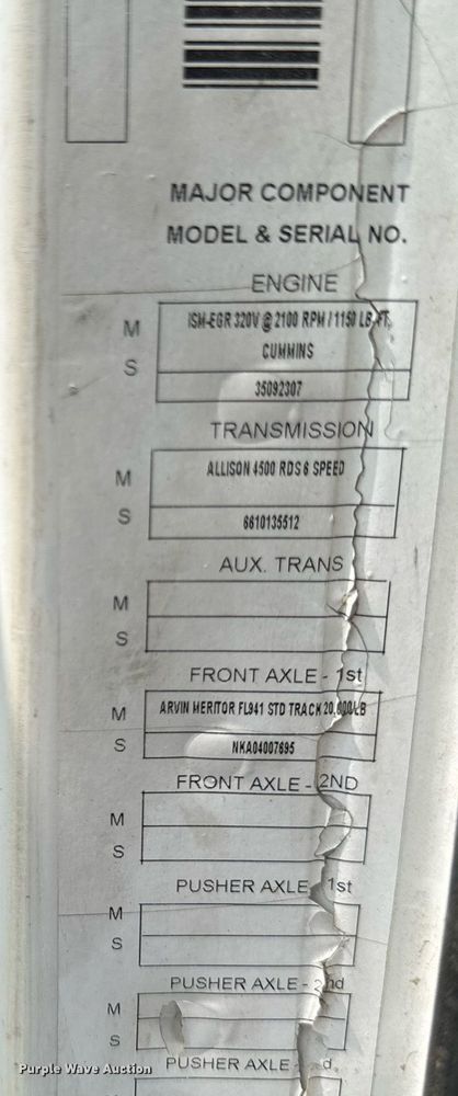 image for item EB2615 2004 AutoCar Xpeditor refuse truck