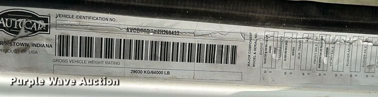 image for item EB2615 2004 AutoCar Xpeditor refuse truck